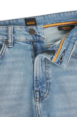 Vaqueros Maine regular fit en cómodo tejido vaquero elástico azul