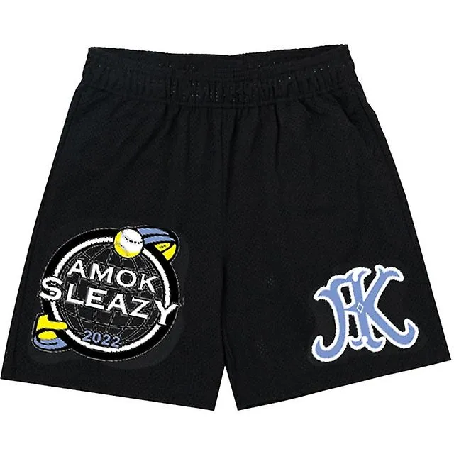  Verano Nuevo Casual Shorts Pantalones Deportivos para Hombre Malla Transpirable Pantalones Cortos de Secado Rápido Fitness Runn
