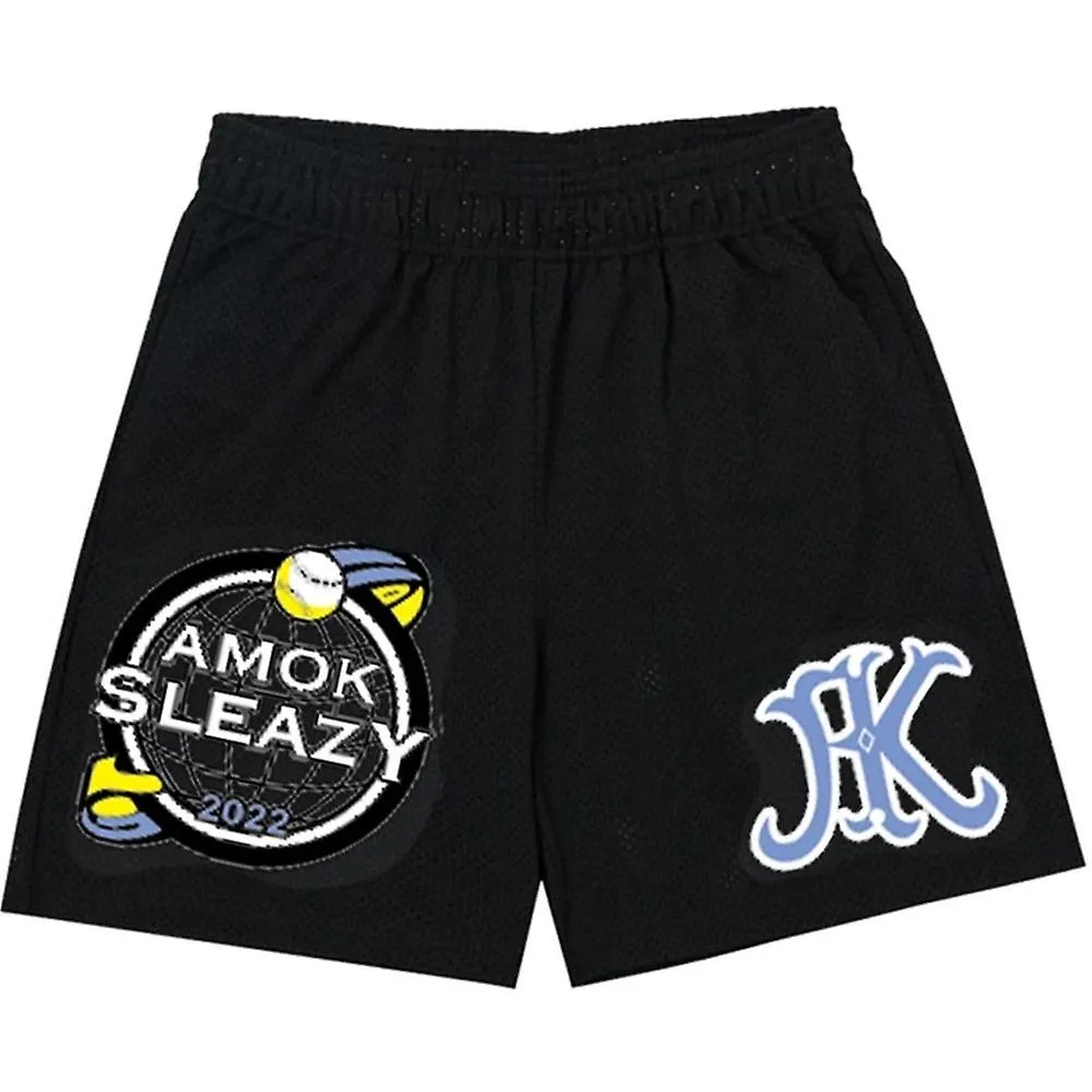  Verano Nuevo Casual Shorts Pantalones Deportivos para Hombre Malla Transpirable Pantalones Cortos de Secado Rápido Fitness Runn