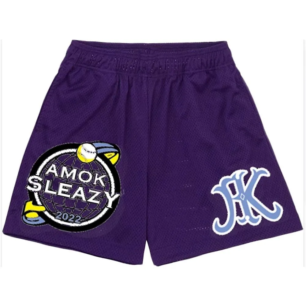  Verano Nuevo Casual Shorts Pantalones Deportivos para Hombre Malla Transpirable Pantalones Cortos de Secado Rápido Fitness Runn