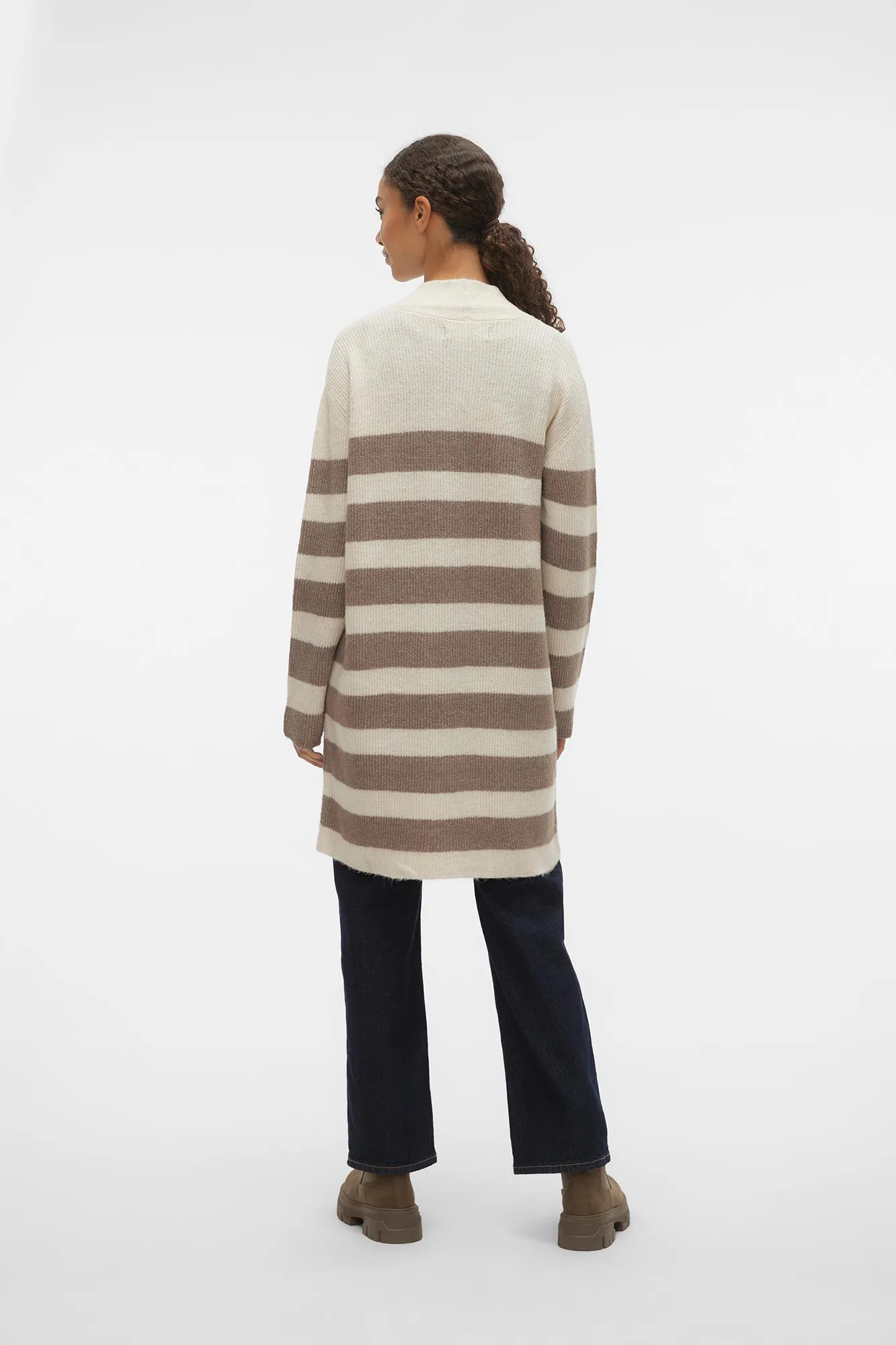 Vero Moda Cárdigan abierto de rayas