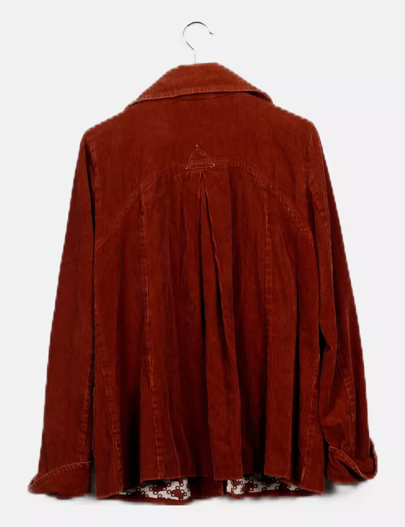 Vero Moda Chaqueta marrón pana