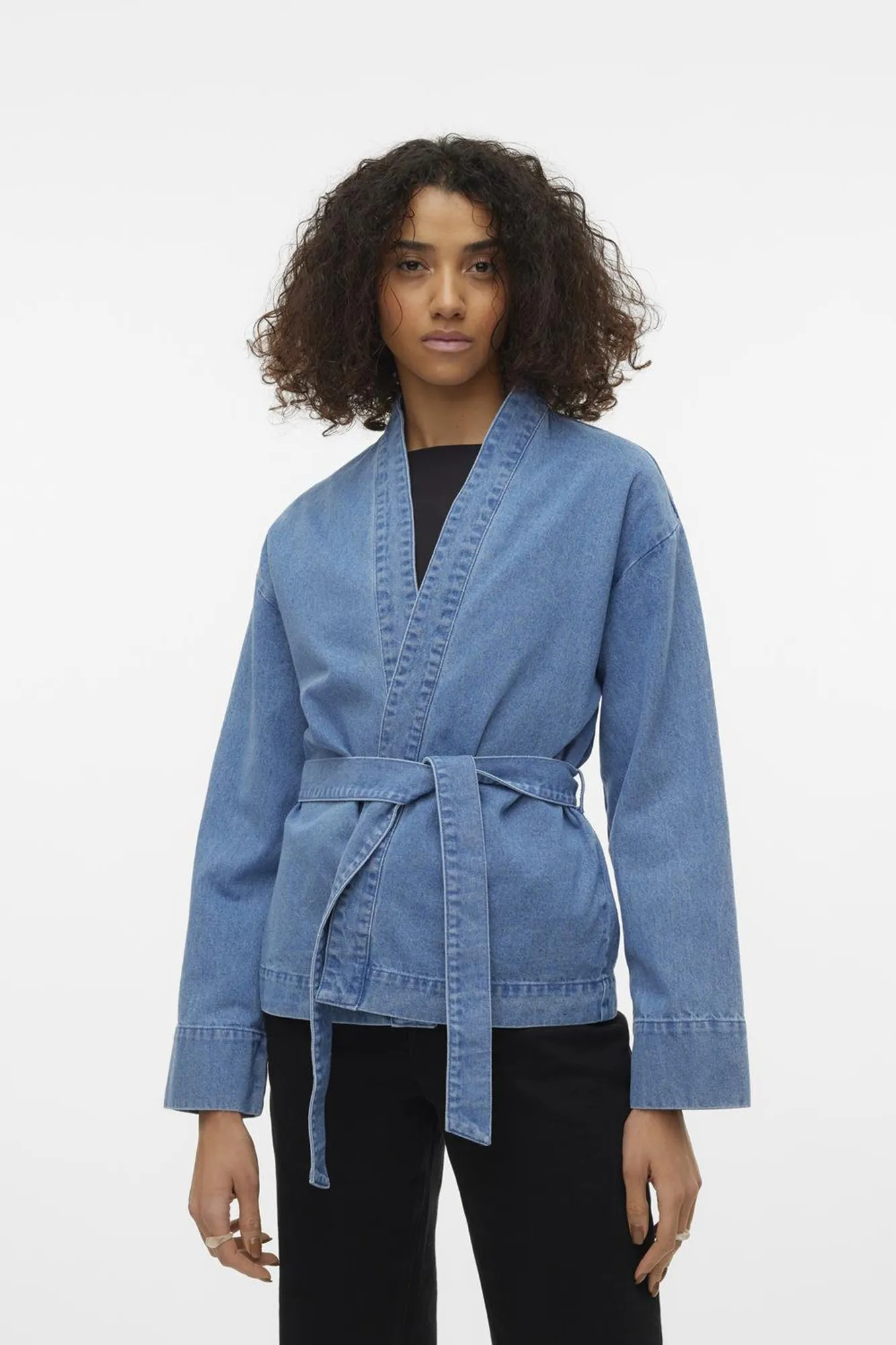 Vero Moda Kimono de tejido vaquero