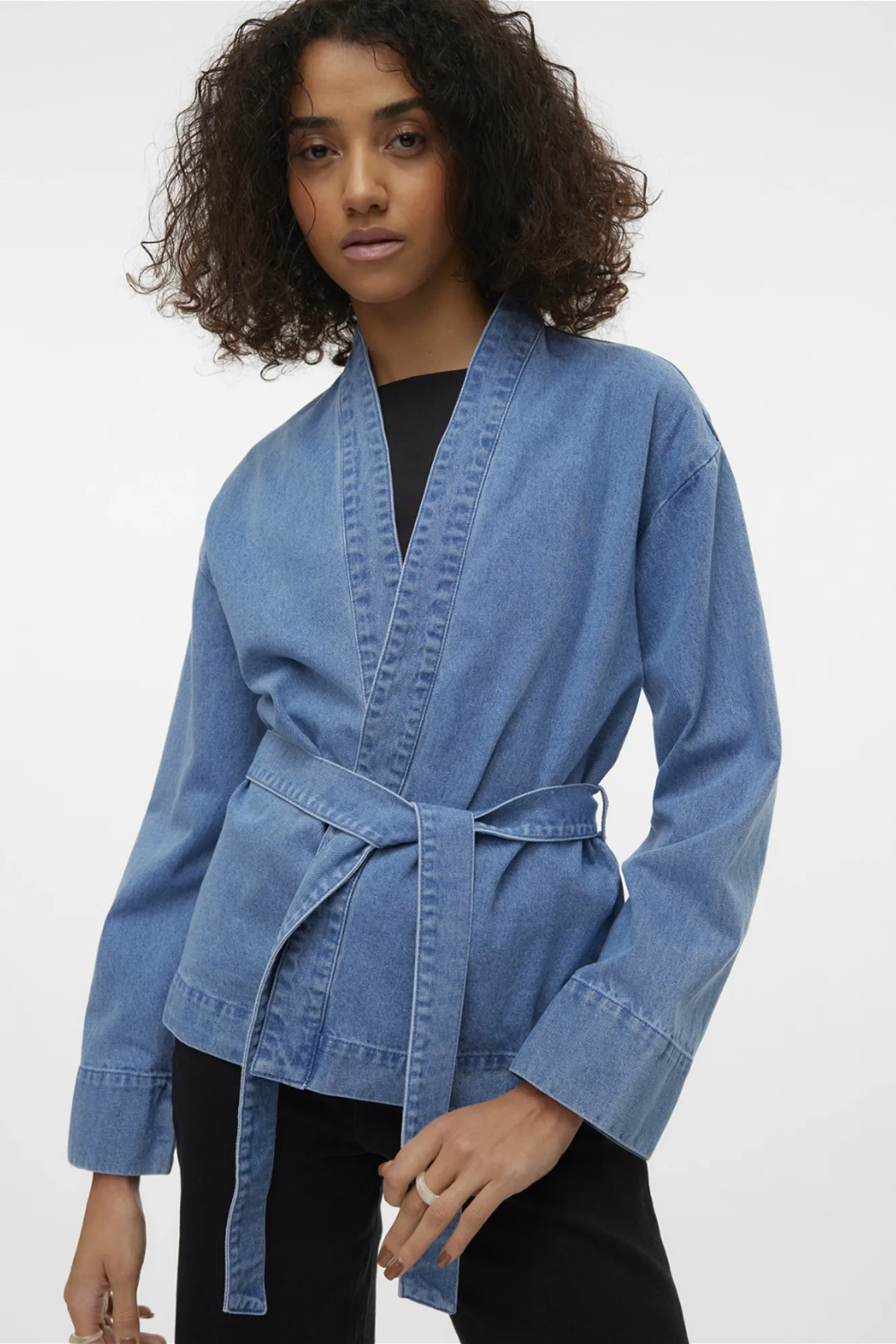 Vero Moda Kimono de tejido vaquero
