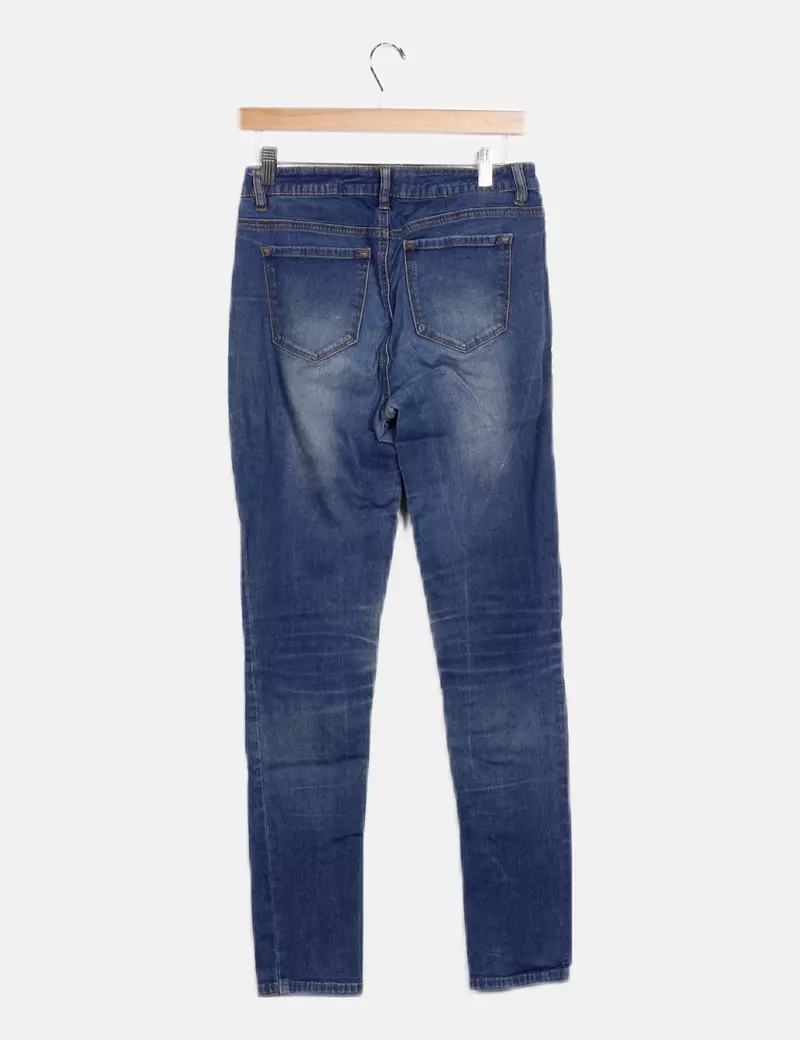 Vero Moda Pantalón denim azul
