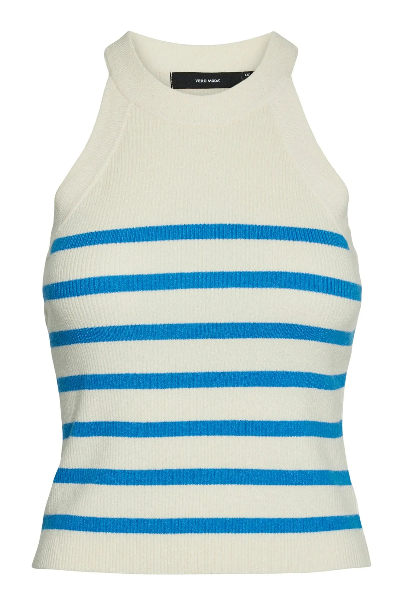 Vero Moda Top de punto cuello halter