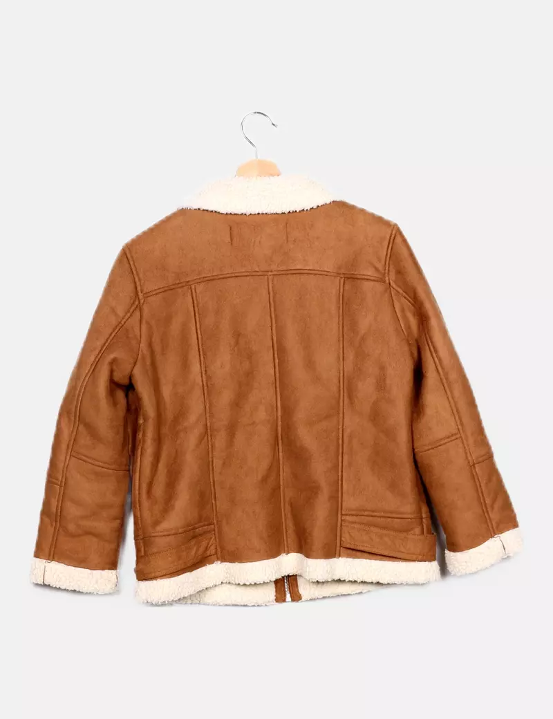 Vero Moda Trenca marrón combinada