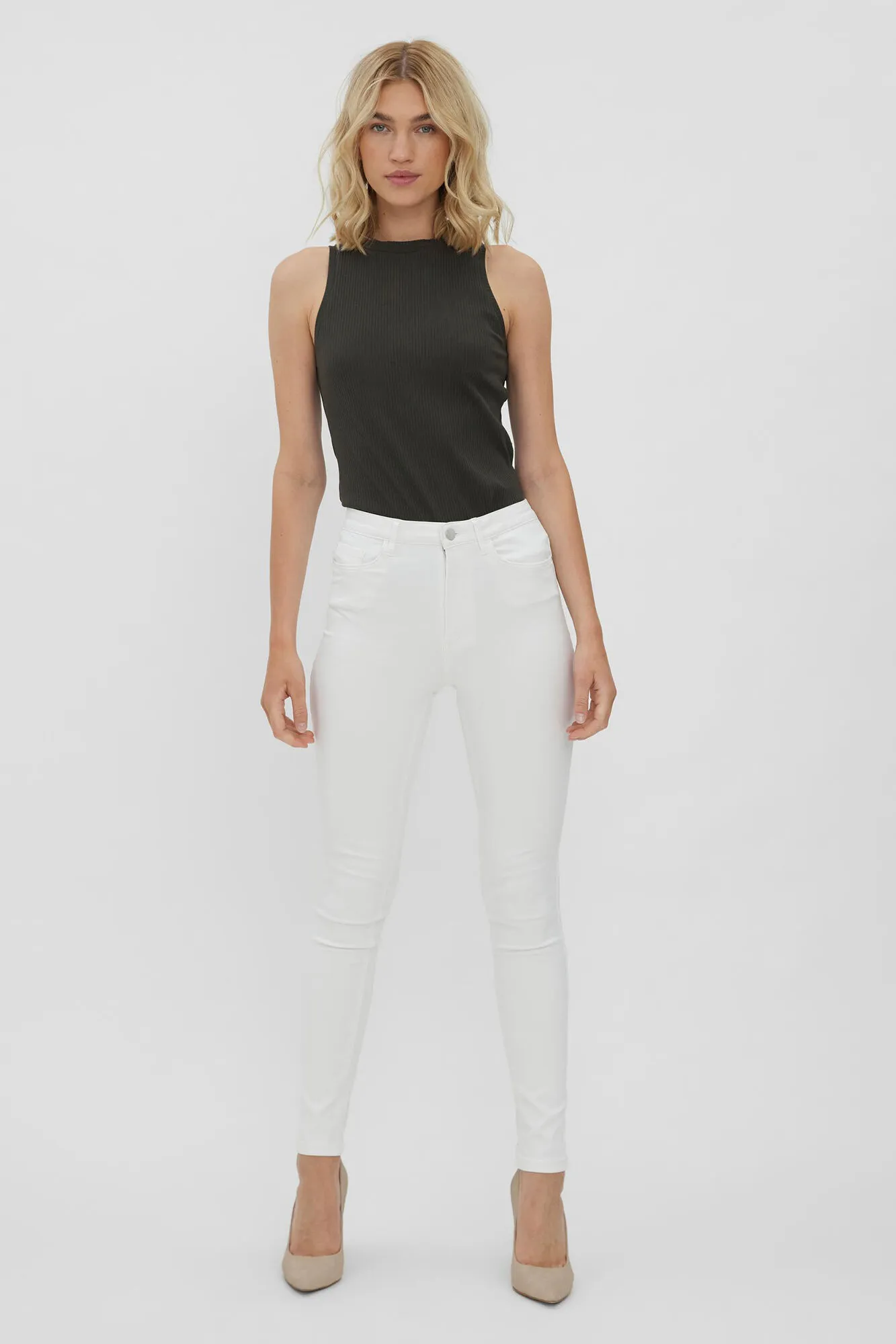 Vero Moda Vaquero Sophia pitillo de tiro alto