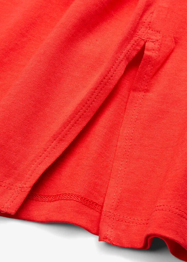 Vestido de punto con abertura Amapola