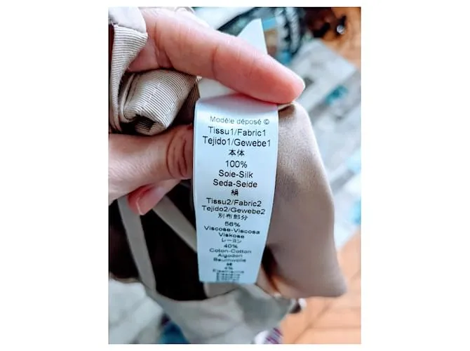 vestido Kenzo con espalda abierta Beige 