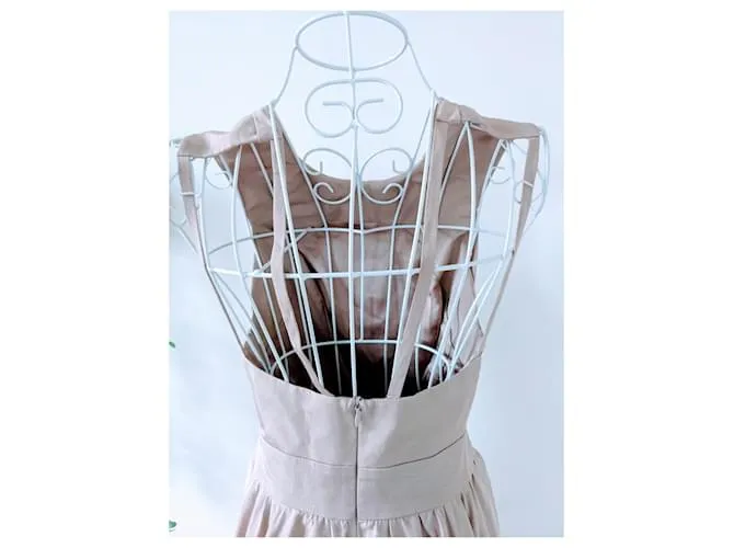 vestido Kenzo con espalda abierta Beige 