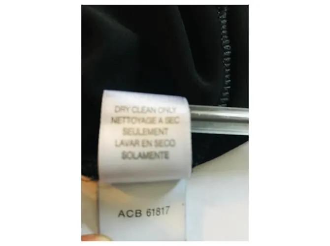 Vestido sin espalda BCBG Max Azria Negro 