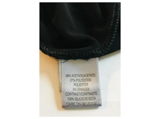 Vestido sin espalda BCBG Max Azria Negro 