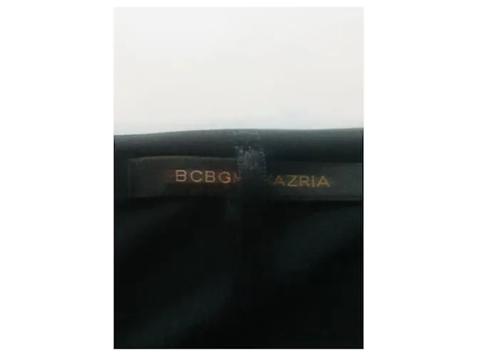 Vestido sin espalda BCBG Max Azria Negro 