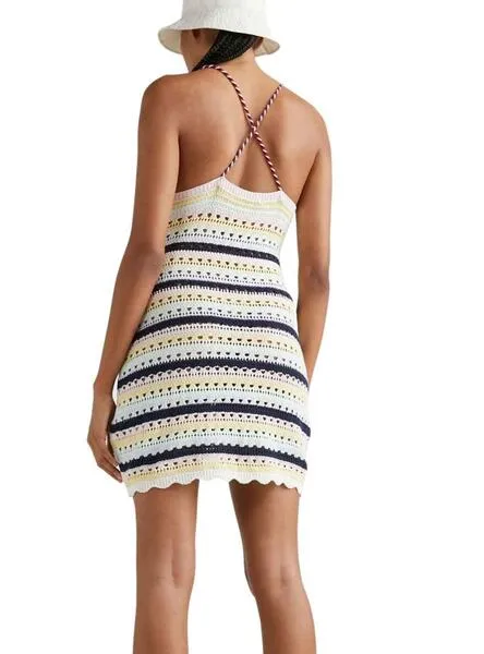 Vestido Tommy Jeans Crochet para Mujer