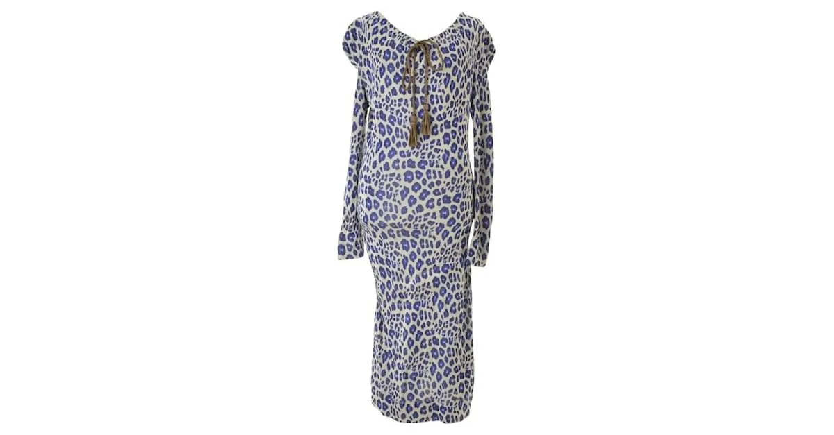 ***Vestido Vivienne Westwood Multicolor Azul marino 
