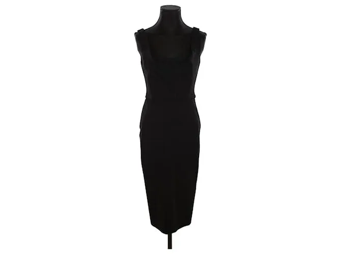 Victoria Beckham Vestido negro 