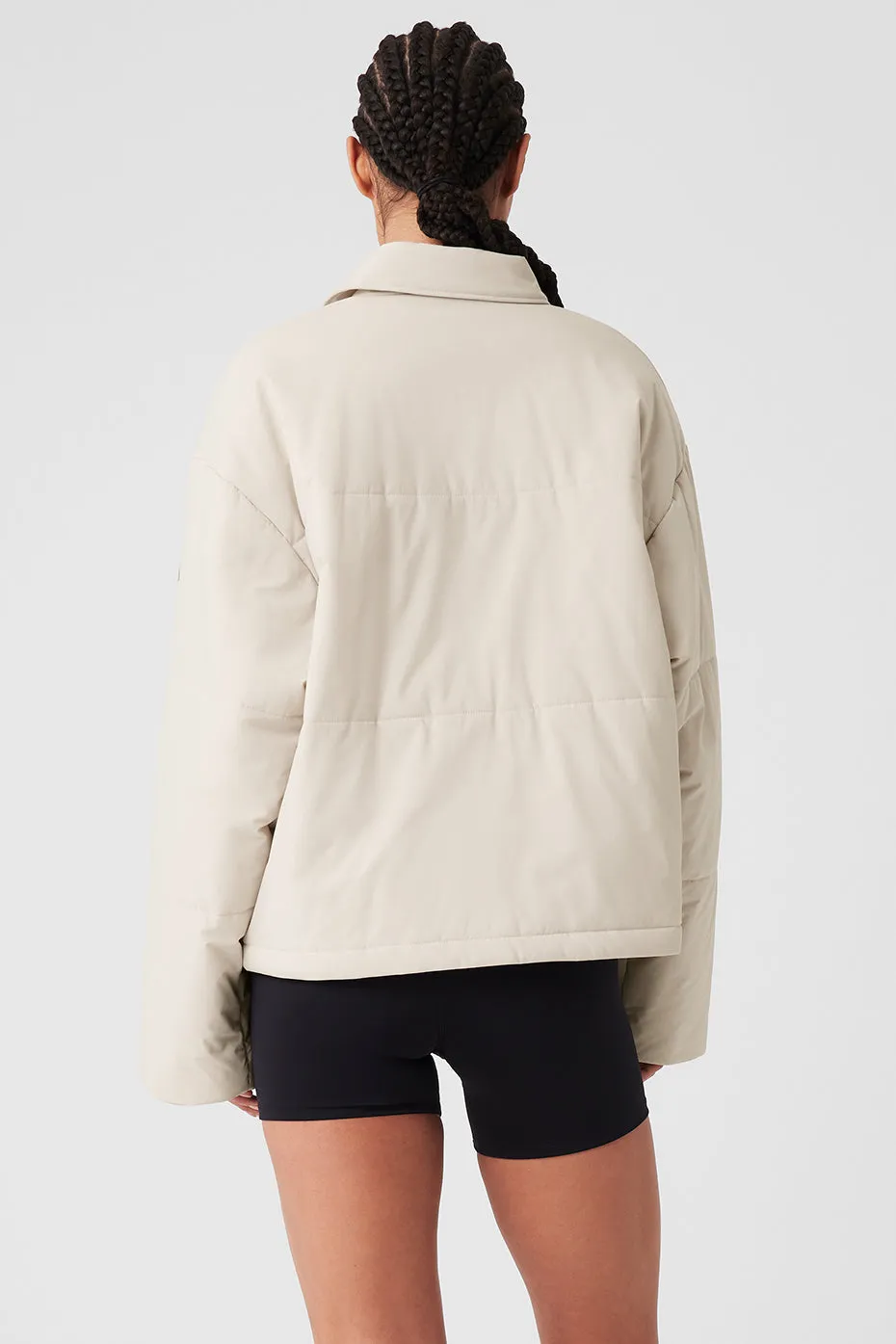 VOYAGE UTILITY CARGO JACKET  BONE