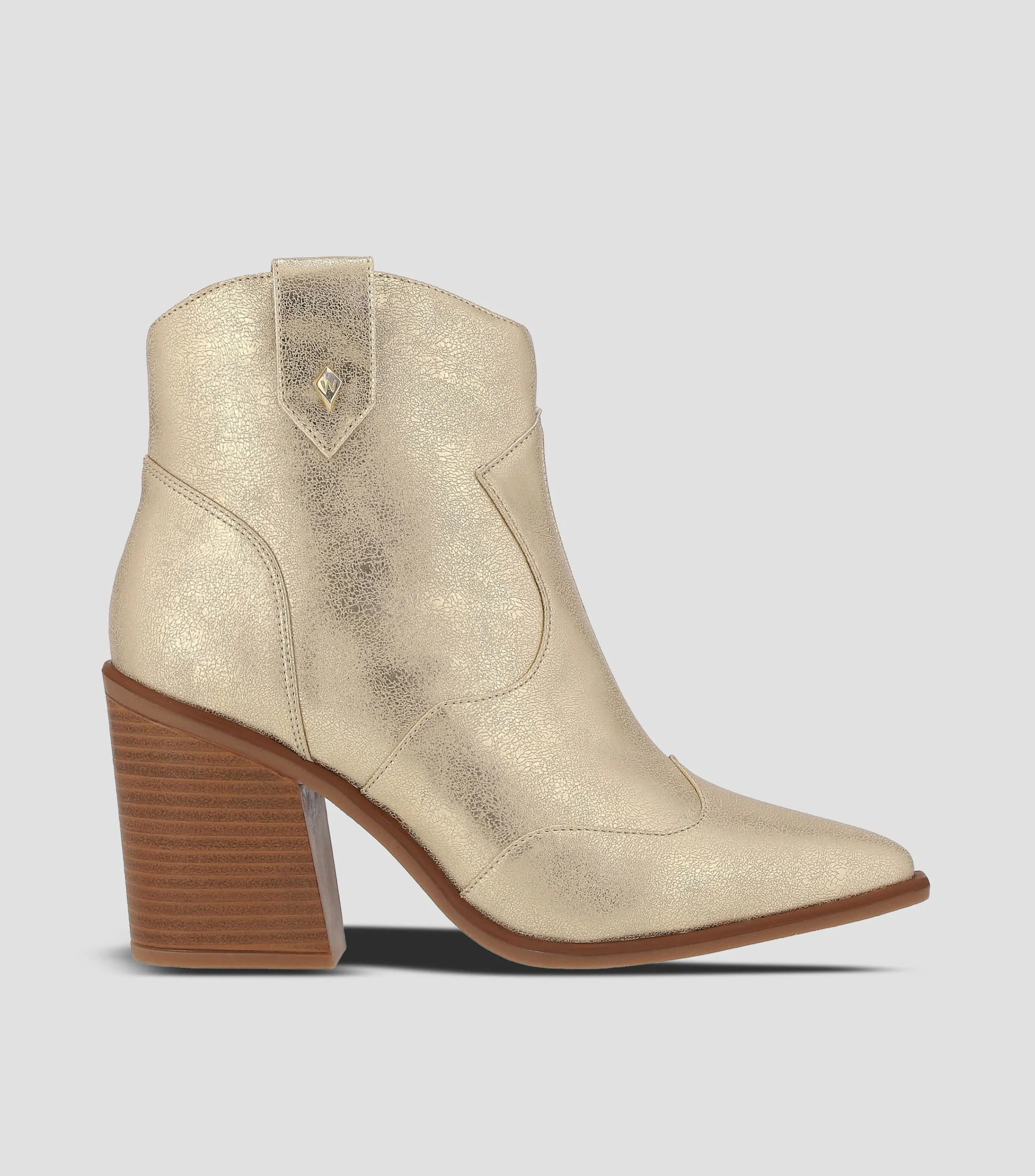 Westies Botines vaqueros de tacón mediano ancho Mujer