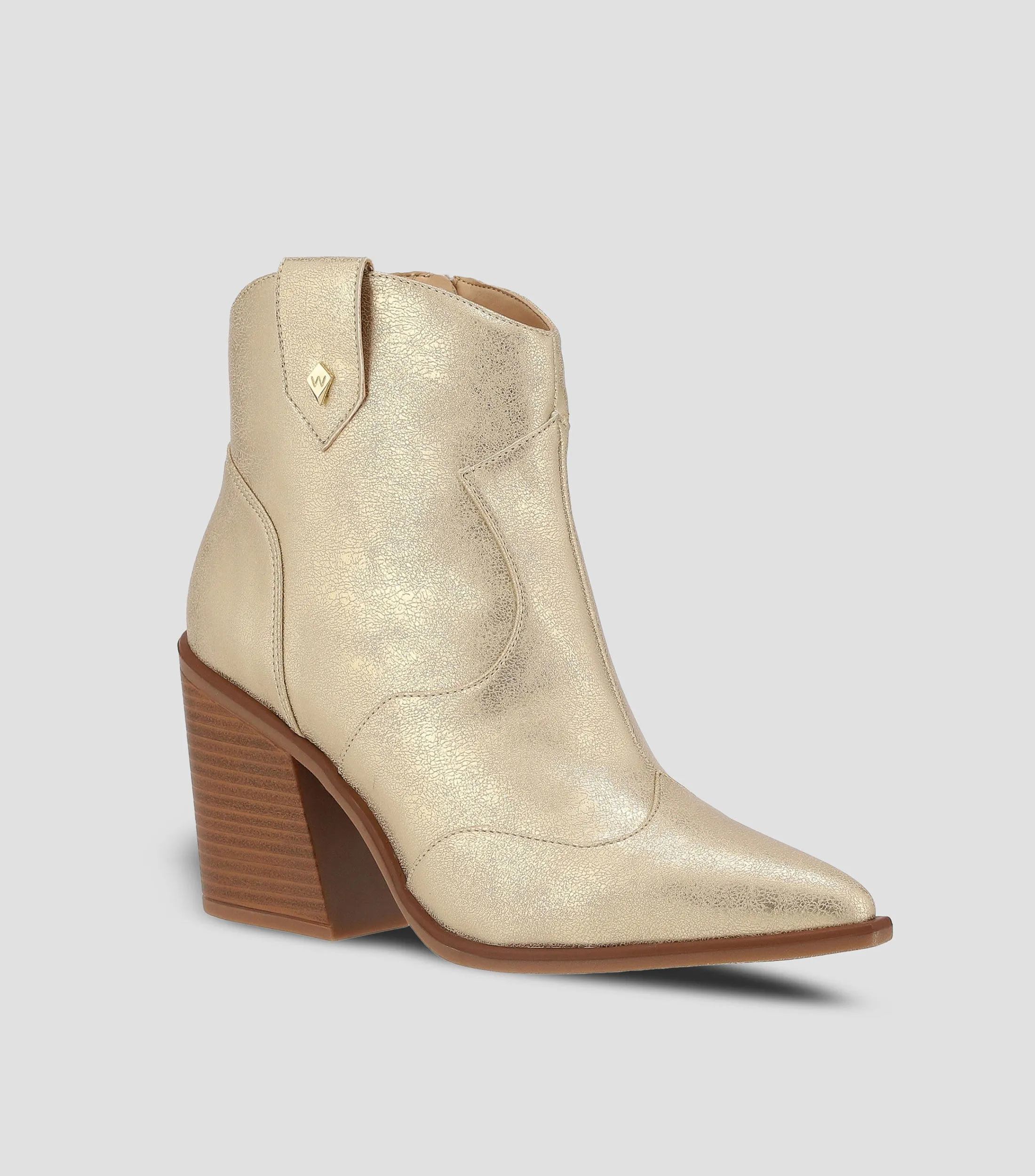 Westies Botines vaqueros de tacón mediano ancho Mujer