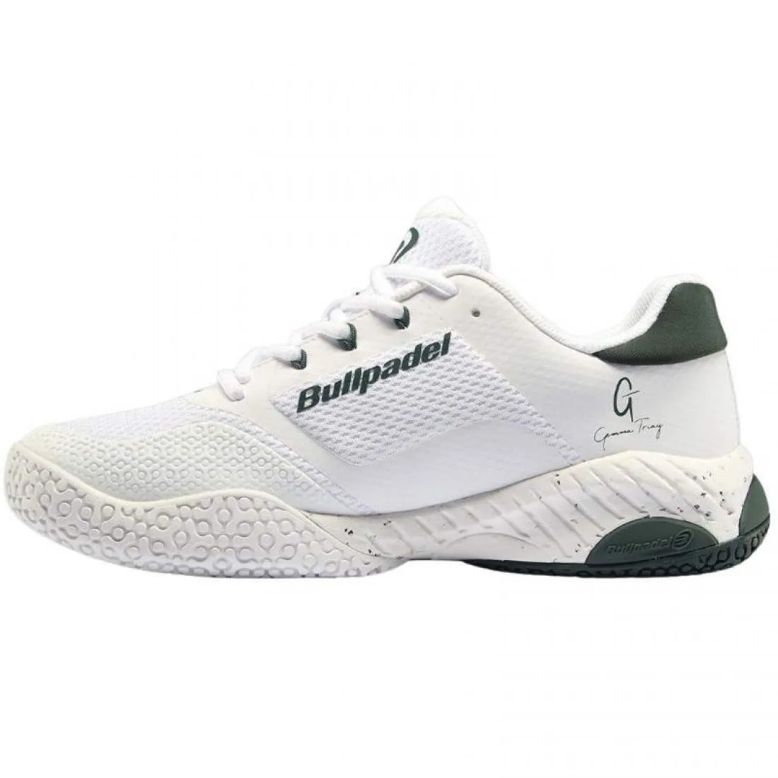 Zapatillas Bullpadel Gemma Triay Elite 24I Blanco Verde Mujer | Bullpadel