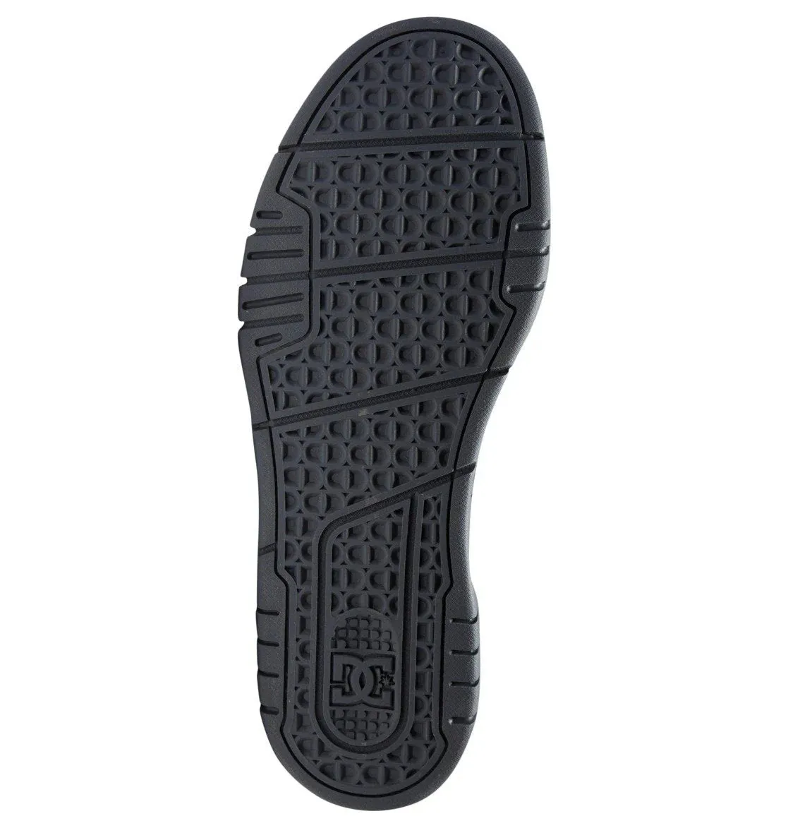 Zapatillas Dc Stag Negro Gris Rojo