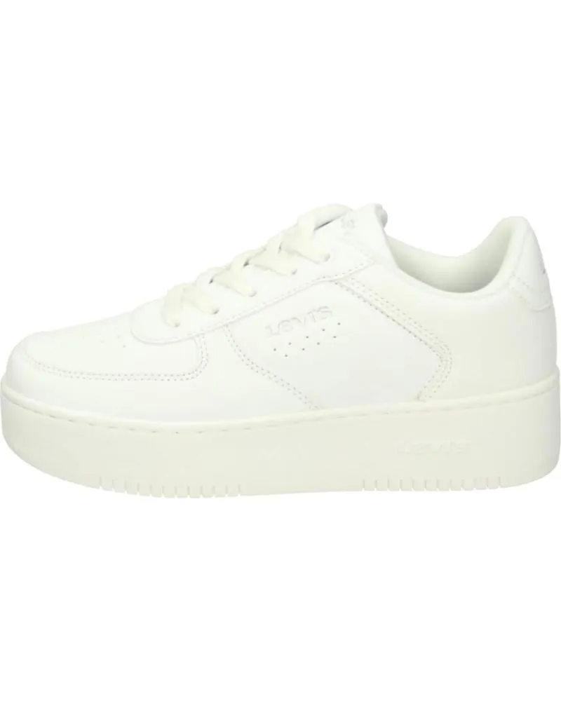 Zapatillas deporte LEVIS  de Mujer ZAPATILLAS NEW UNION BOLD  BLANCO