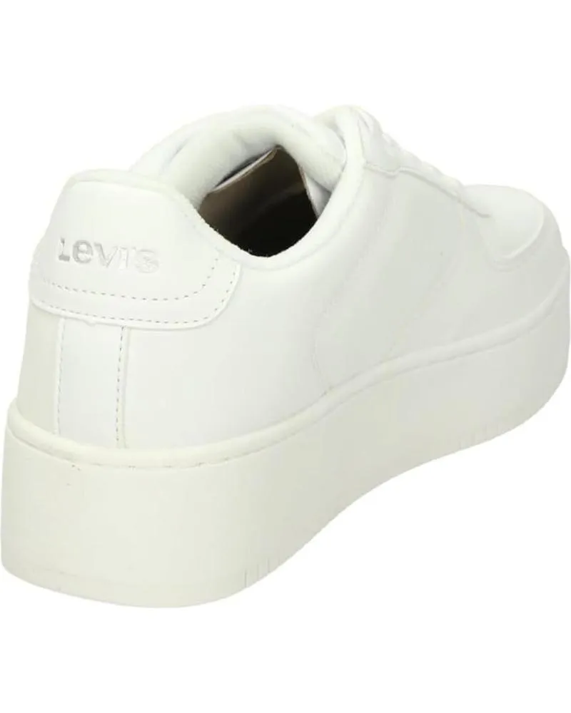 Zapatillas deporte LEVIS  de Mujer ZAPATILLAS NEW UNION BOLD  BLANCO