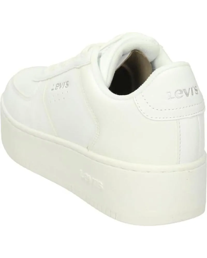 Zapatillas deporte LEVIS  de Mujer ZAPATILLAS NEW UNION BOLD  BLANCO