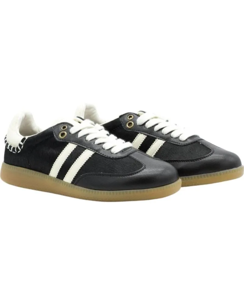 ZAPATILLAS DEPORTE PASTOR  DE MUJER DEPORTIVOS DE MUJER 622191 EN  NEGRO