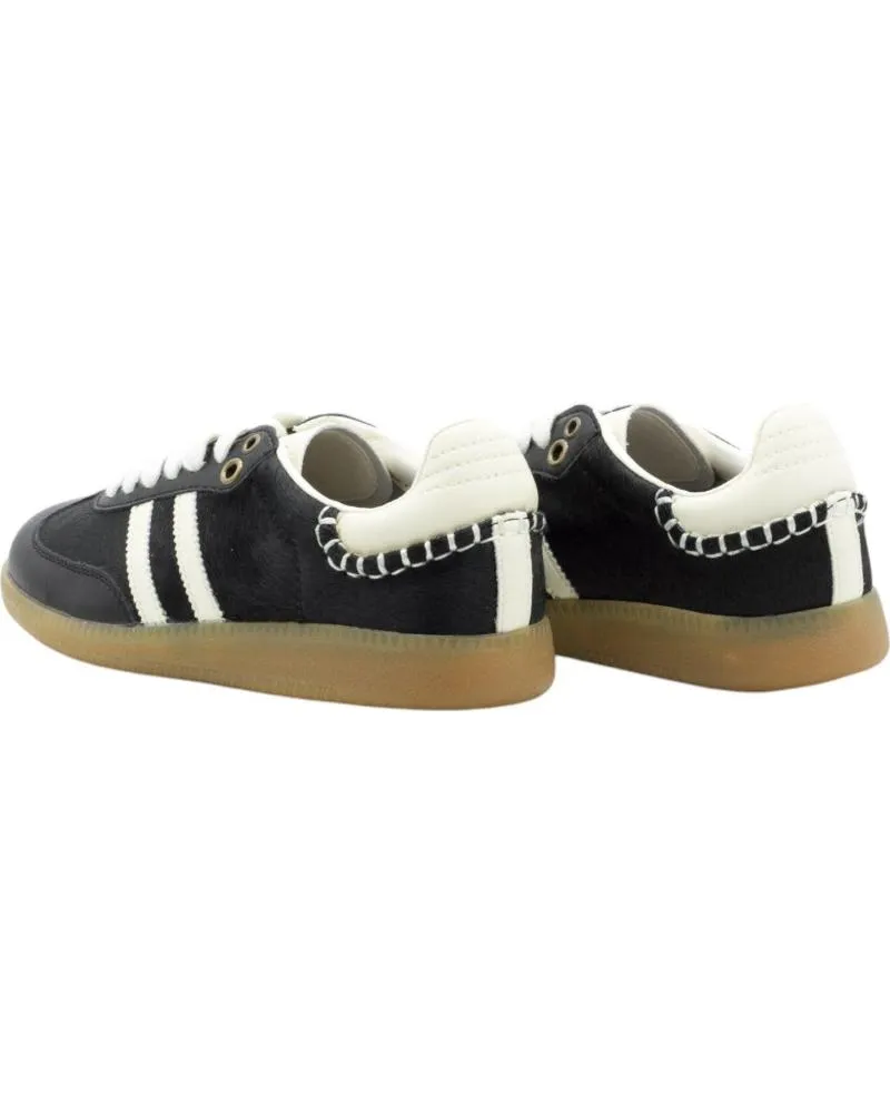 ZAPATILLAS DEPORTE PASTOR  DE MUJER DEPORTIVOS DE MUJER 622191 EN  NEGRO