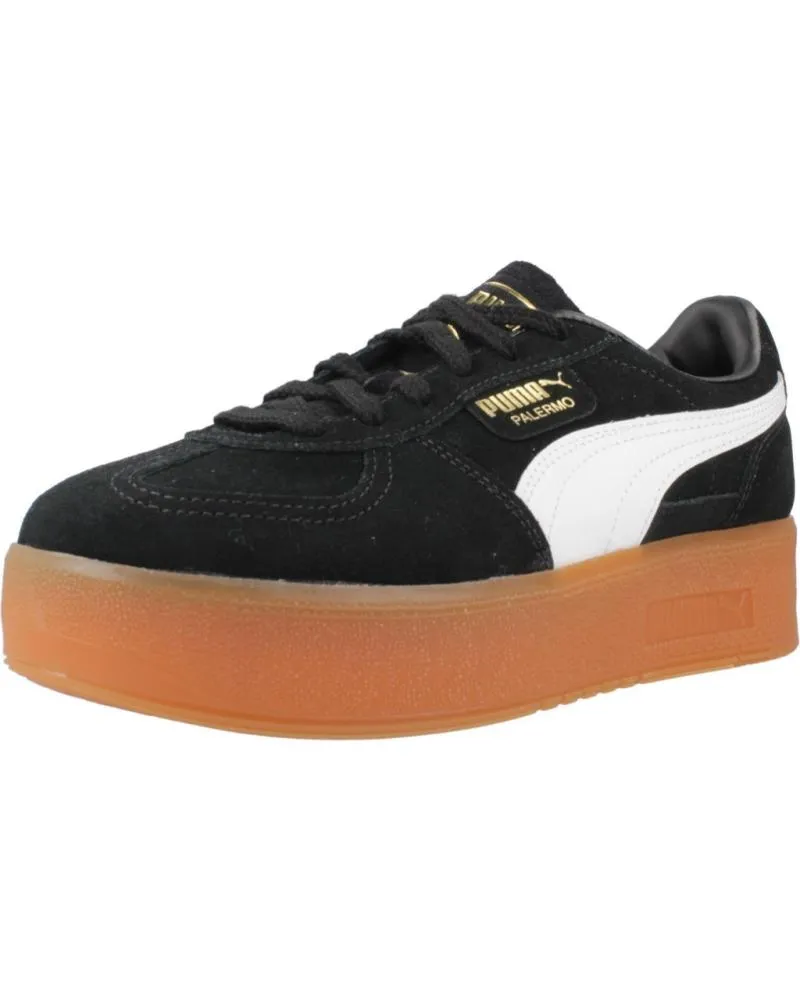 Zapatillas deporte PUMA  de Mujer ZAPATILLAS PALERMO ELEVATA  NEGRO