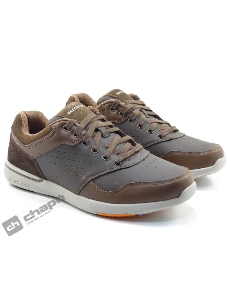 Zapatillas Deportiva Marron Skechers 65406