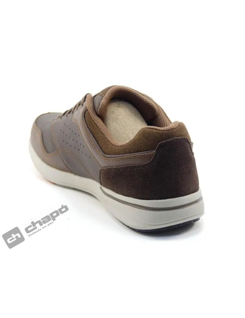 Zapatillas Deportiva Marron Skechers 65406