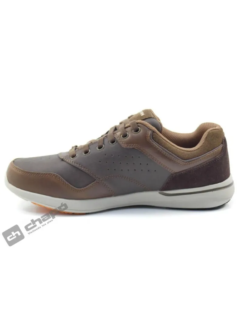 Zapatillas Deportiva Marron Skechers 65406