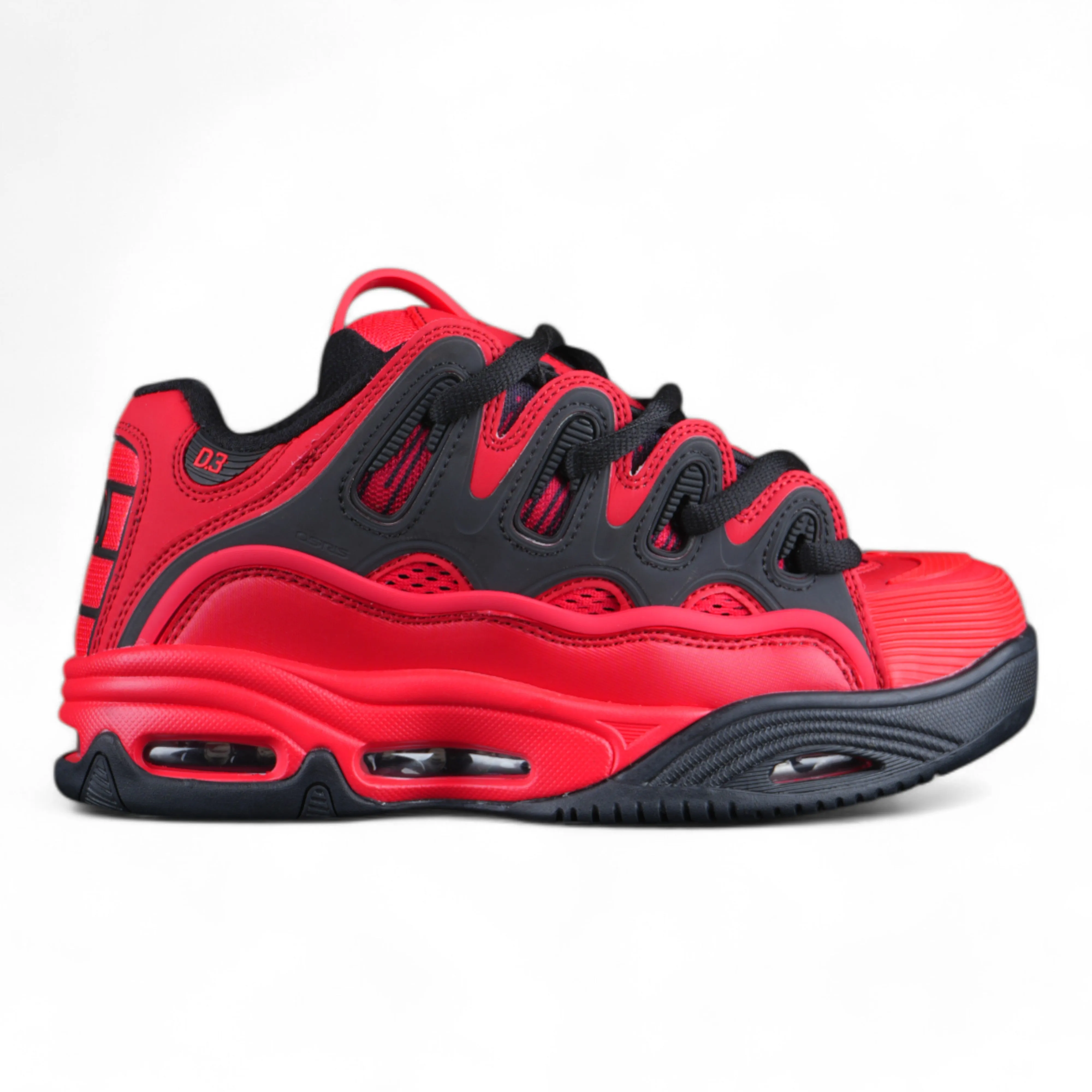 Zapatillas Osiris D3 2001 Negro Rojo