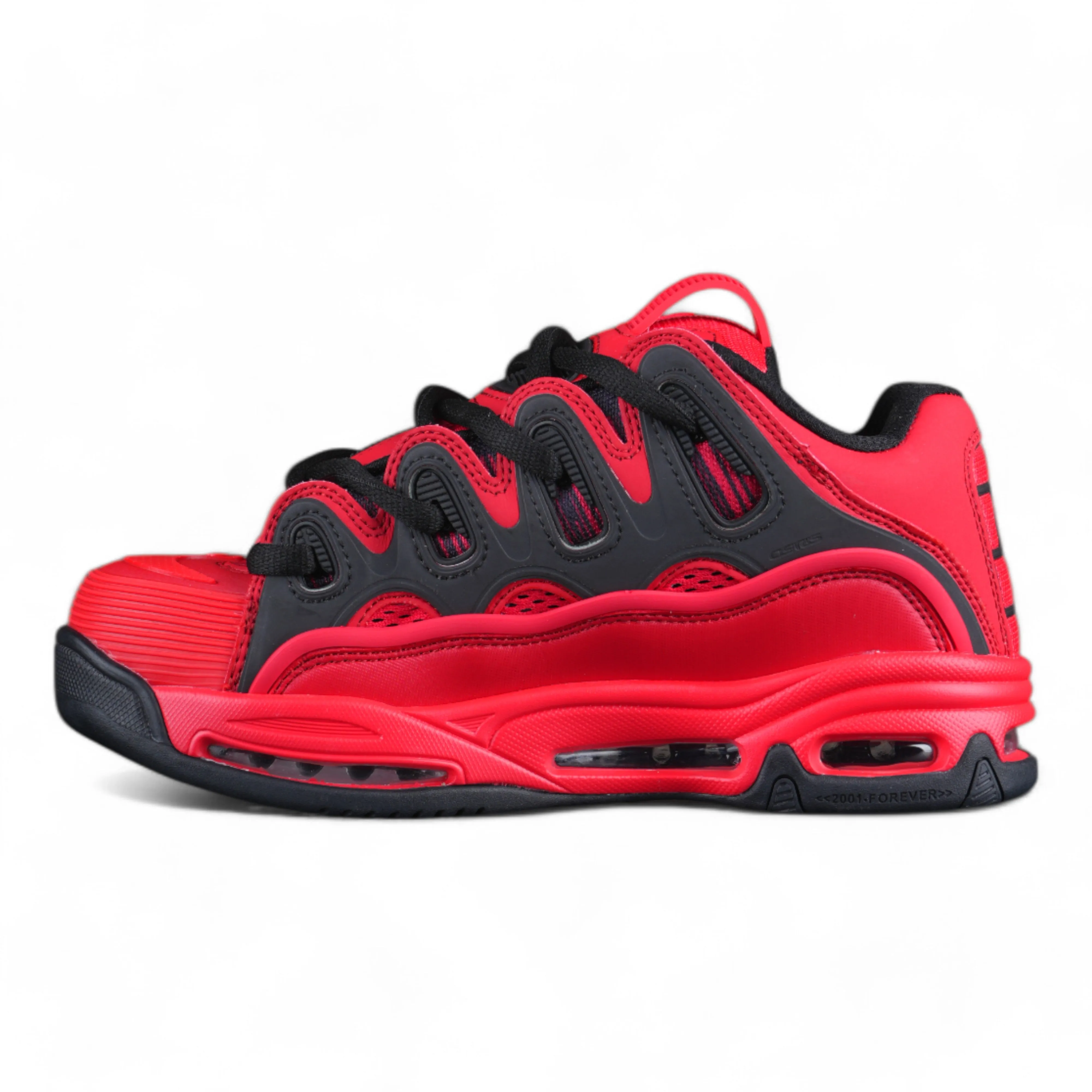 Zapatillas Osiris D3 2001 Negro Rojo