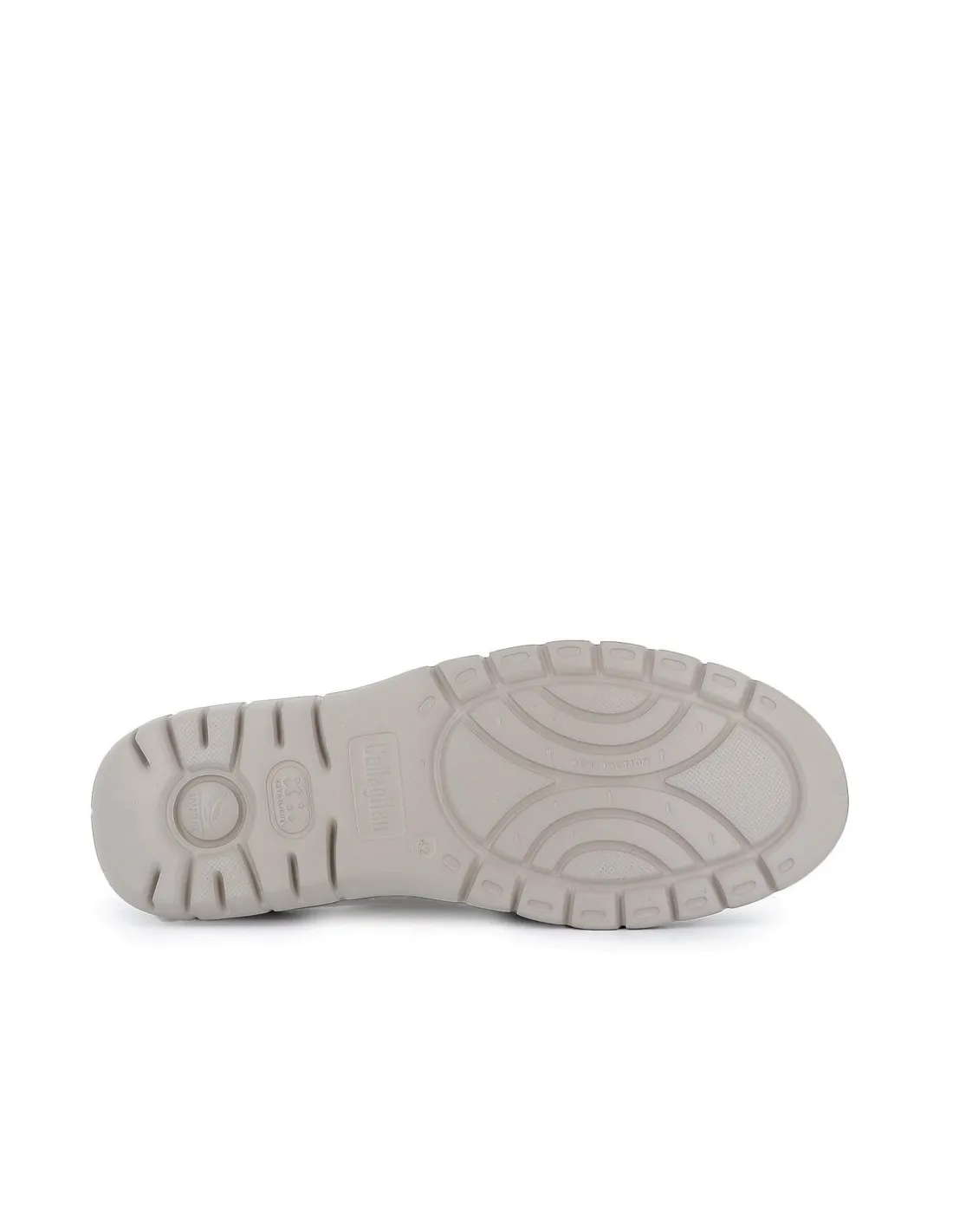 Zapato cordones diario piel hidrofuga hombre taupe Callaghan