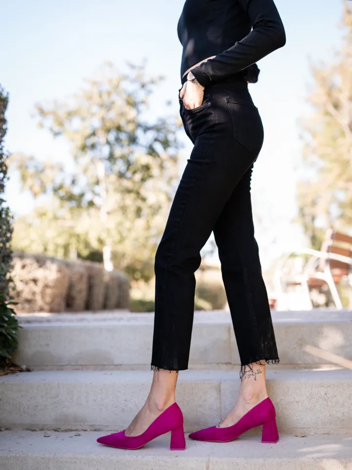 Zapato Tacón Venti Fucsia