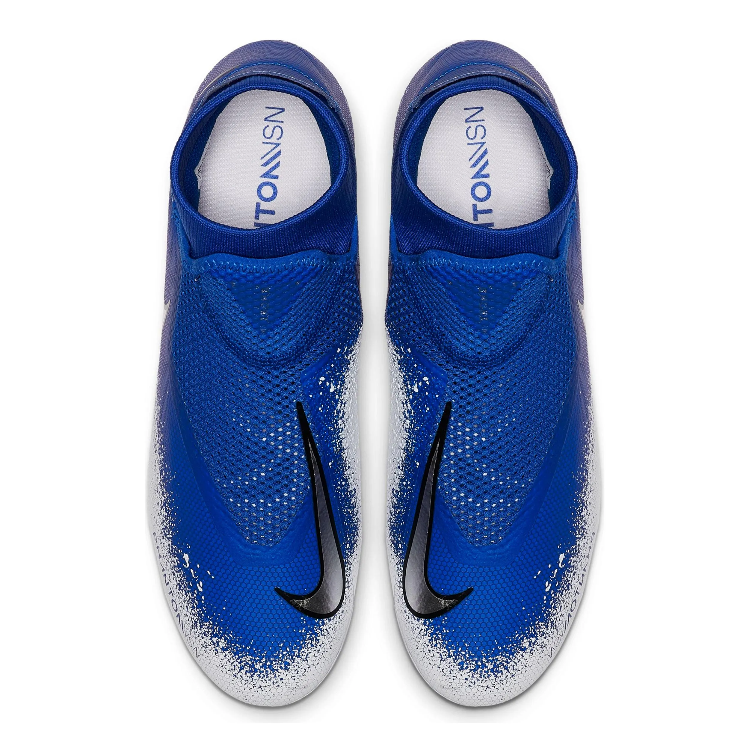 Zapatos Fútbol Hombre Nike Vision Academy Dynamic Fit FG/MG Azul/Blanco