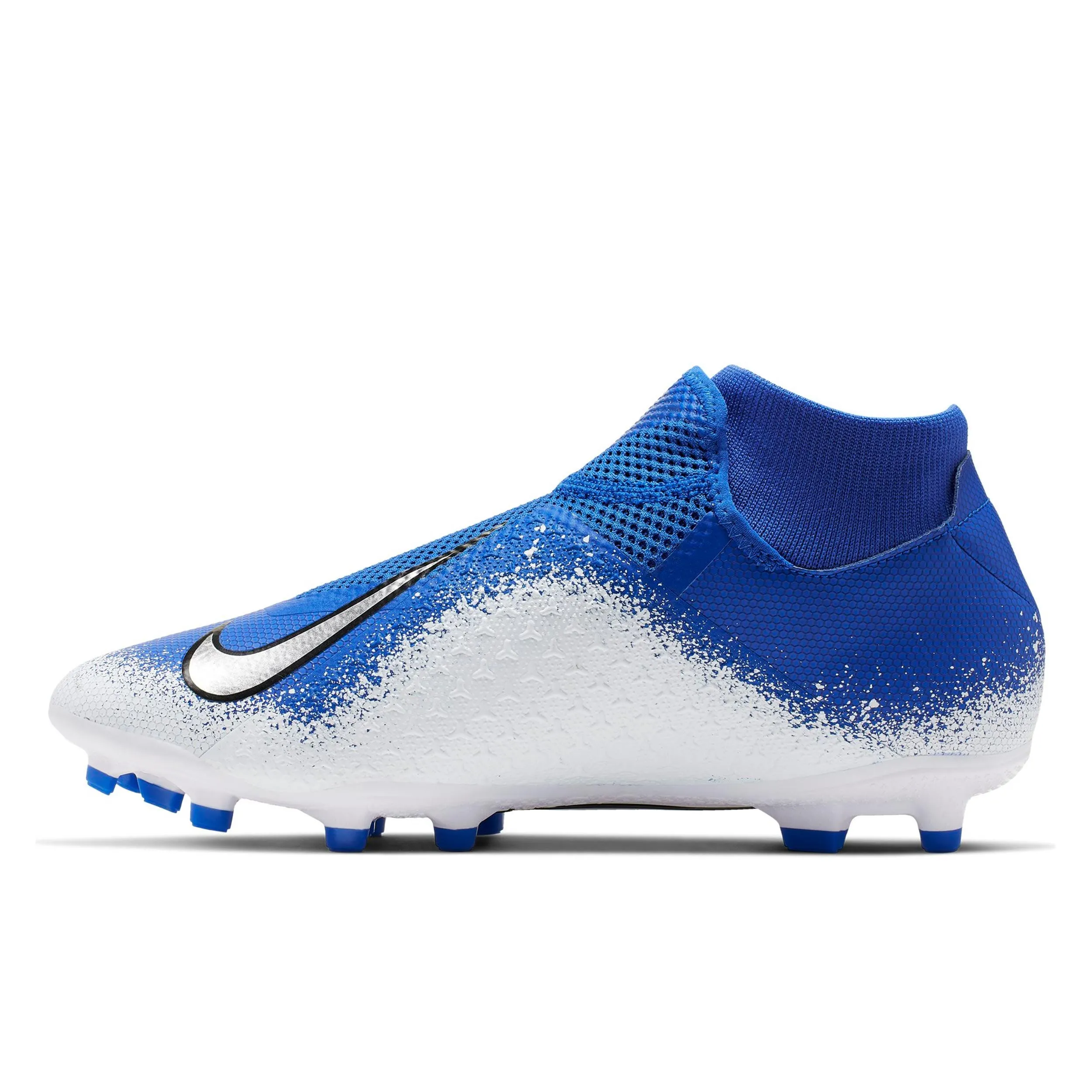 Zapatos Fútbol Hombre Nike Vision Academy Dynamic Fit FG/MG Azul/Blanco