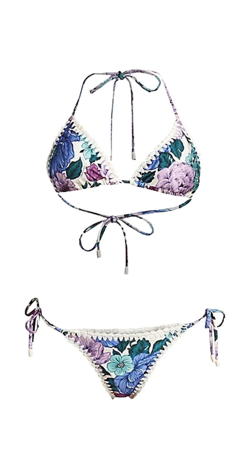 ZIMMERMANN Bikini Poppy Crochet